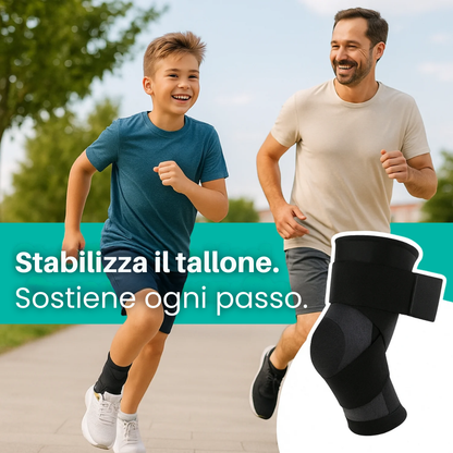 Sooftie ComfortHeel |Supporto per dolore al tallone nei giovani sportivi