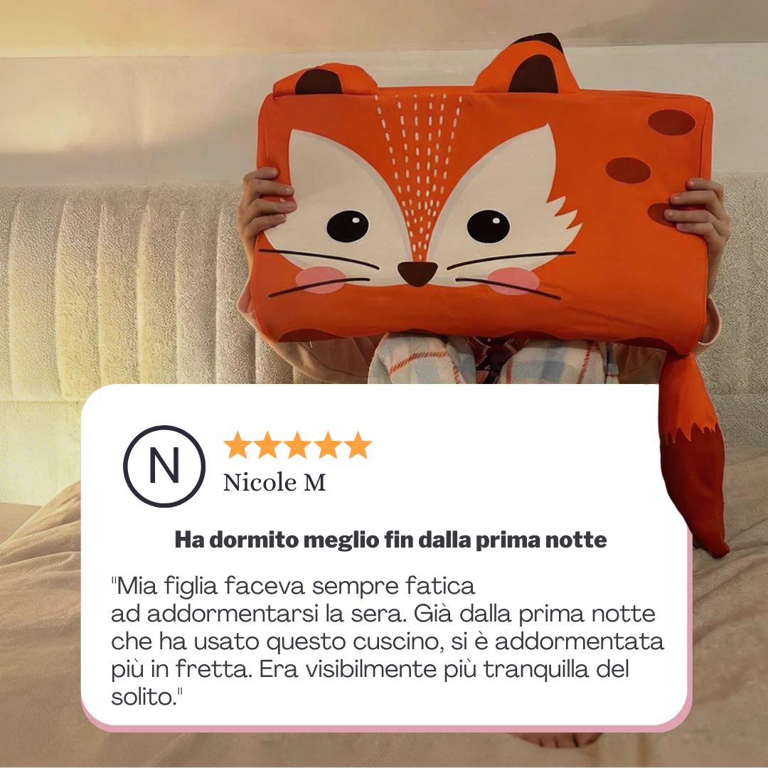 Sooftie Sleep | Il Cuscino per bambini che riduce lo stress e migliora il sonno