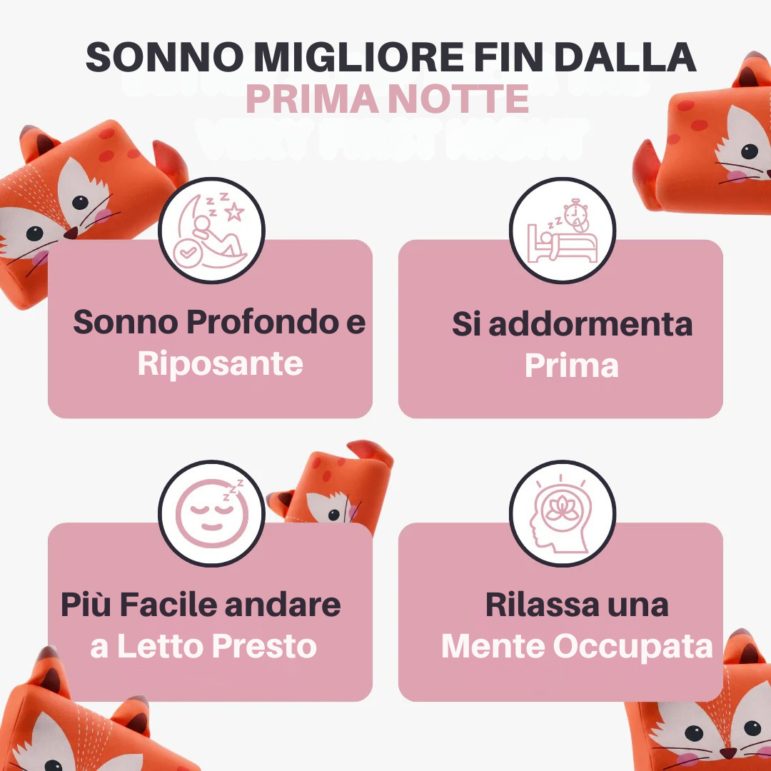 Sooftie Sleep | Il Cuscino per bambini che riduce lo stress e migliora il sonno