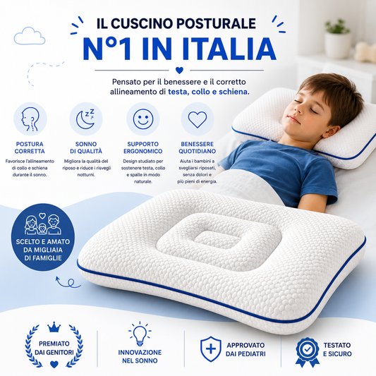 Cuscino Posturale per Bambini