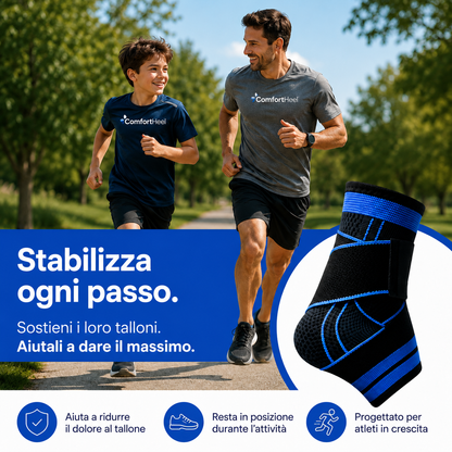 Sooftie ComfortHeel - Fascia di Supporto Per Tallonite o Morbo di Sever