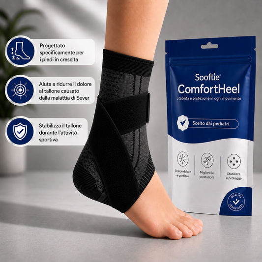 Sooftie ComfortHeel - Supporto per la Tallonite nei giovani sportivi