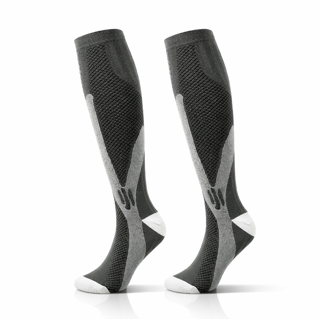 Calze a Compressione Graduata per Gambe Gonfie e Pesanti