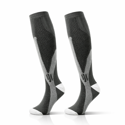 Calze a Compressione Graduata per Gambe Gonfie e Pesanti