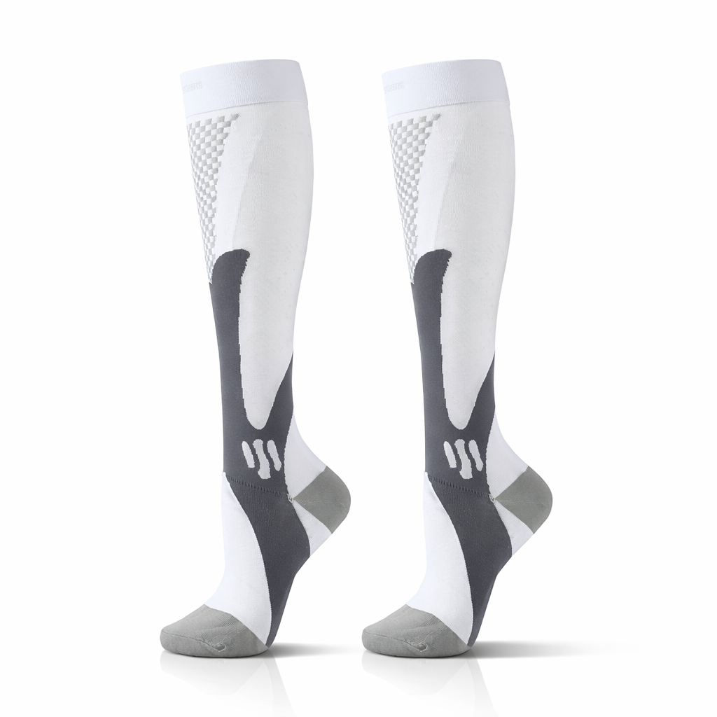 Calze a Compressione Graduata per Gambe Gonfie e Pesanti