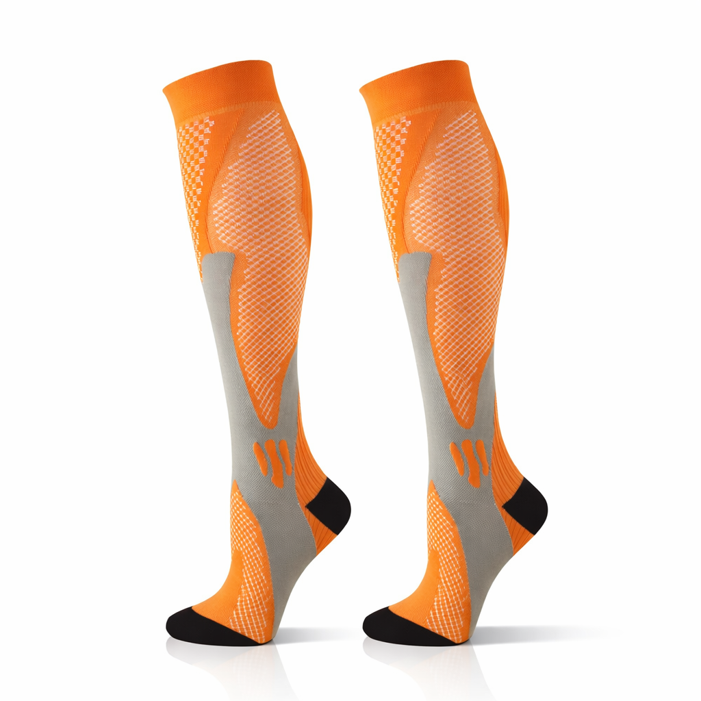 Calze a Compressione Graduata per Gambe Gonfie e Pesanti