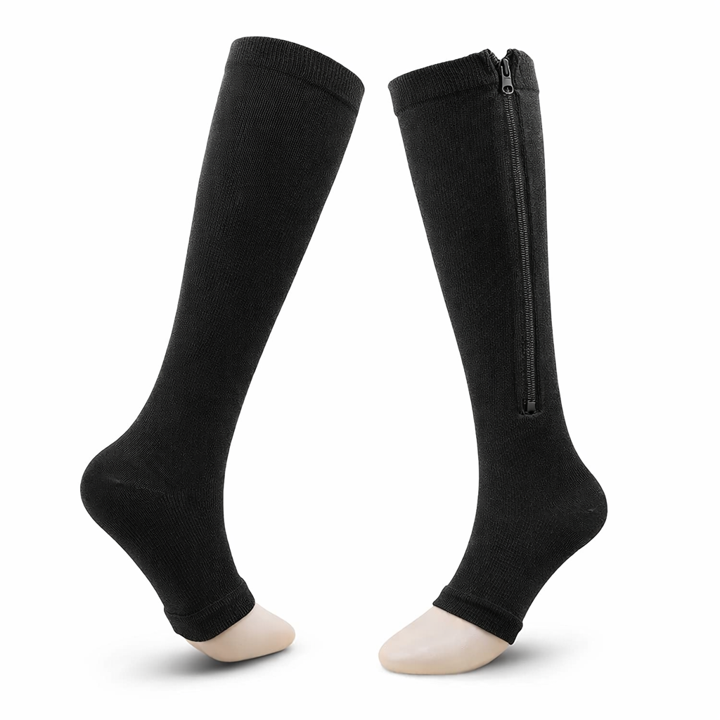 Sooftie Zip | Calze a Compressione Graduata con Cerniera