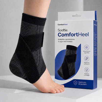 Sooftie ComfortHeel - Fascia di Supporto Per Tallonite o Morbo di Sever