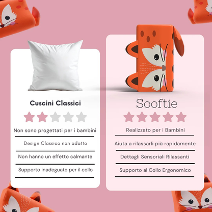 Sooftie Sleep | Il Cuscino per bambini che riduce lo stress e migliora il sonno