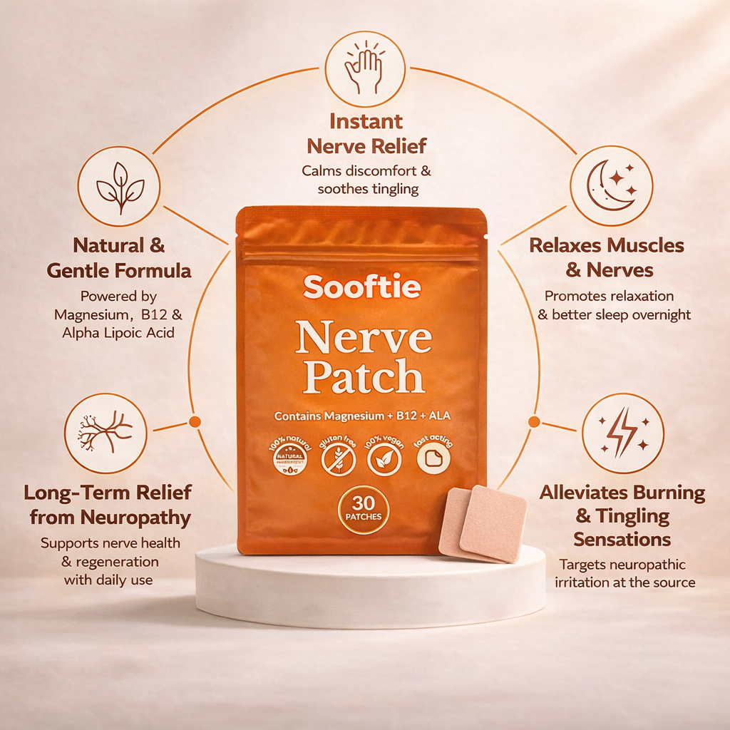 Sooftie | Nerve Relief Magnesium Patches